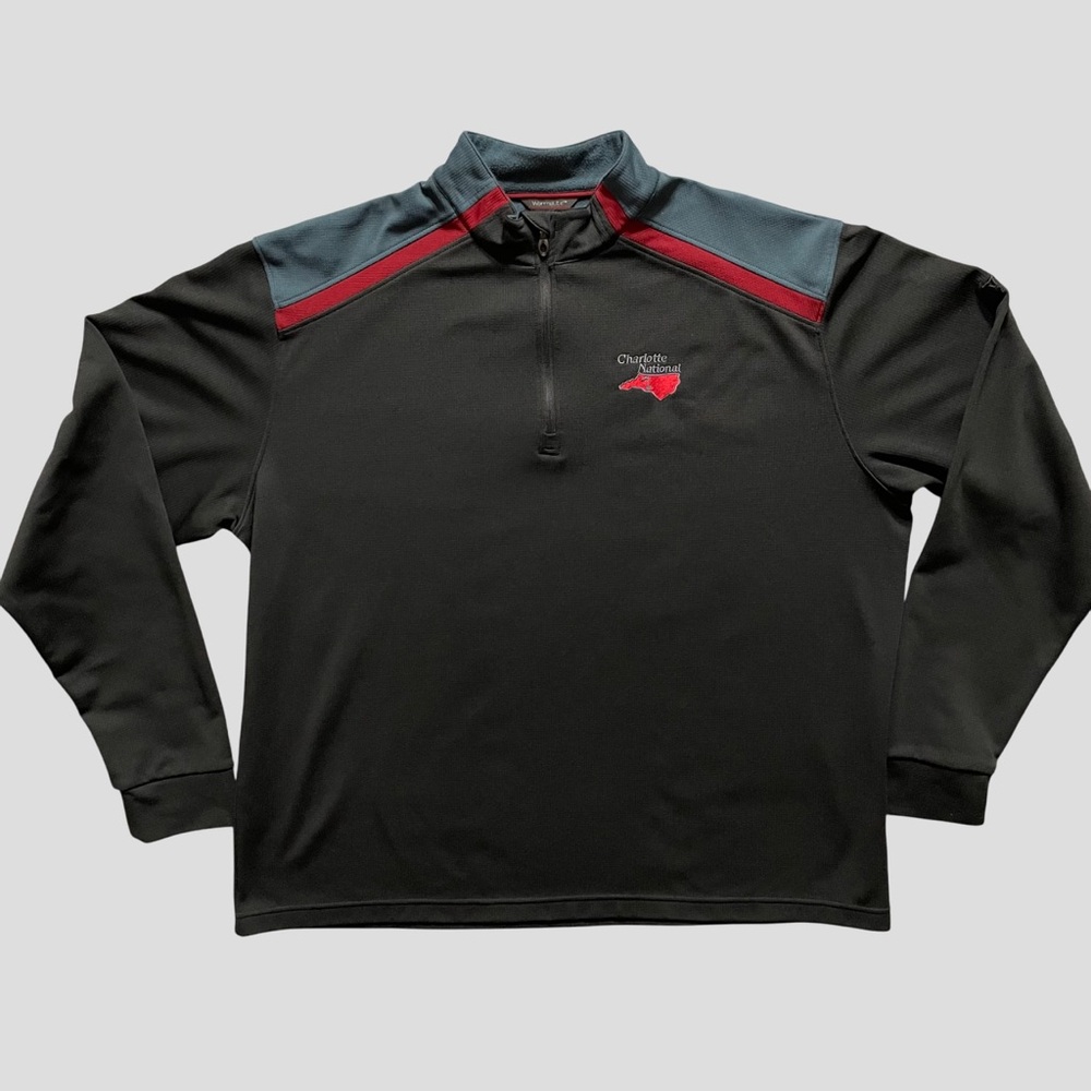 Mizuno Warmalite 1/4 Zip Golf Pullover Sweater Mens XXL Charlotte National